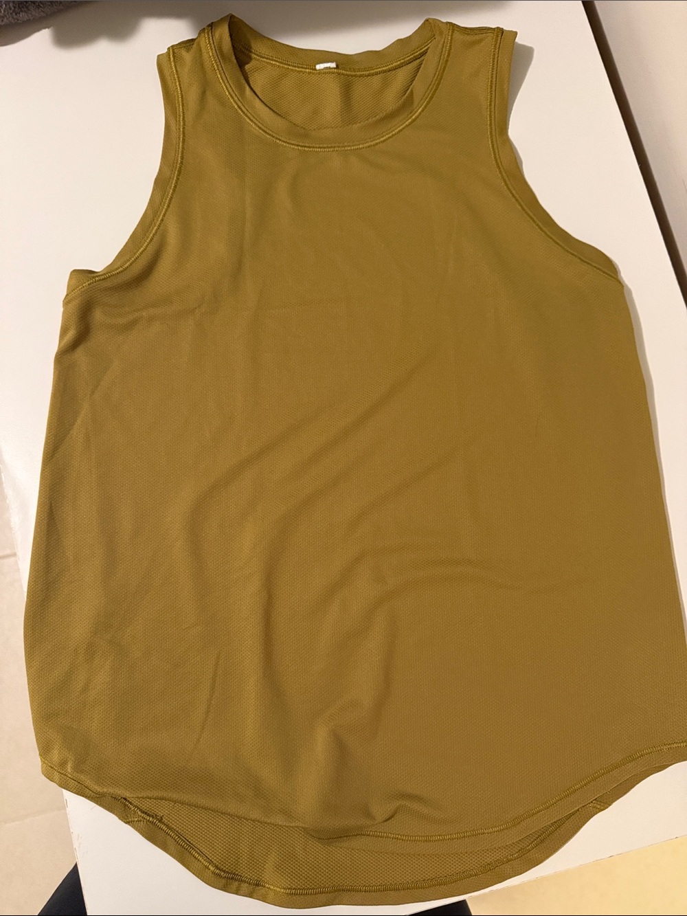 lululemon athletica Olive Green Sleeveless Workout Tank